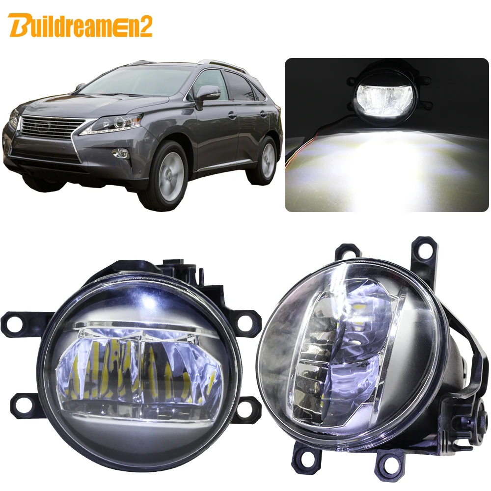 Buildreamen2 для Lexus RX350 RX450h 2010 2011 2012 2013 автомобиля H11 4000LM светодиодный объектив