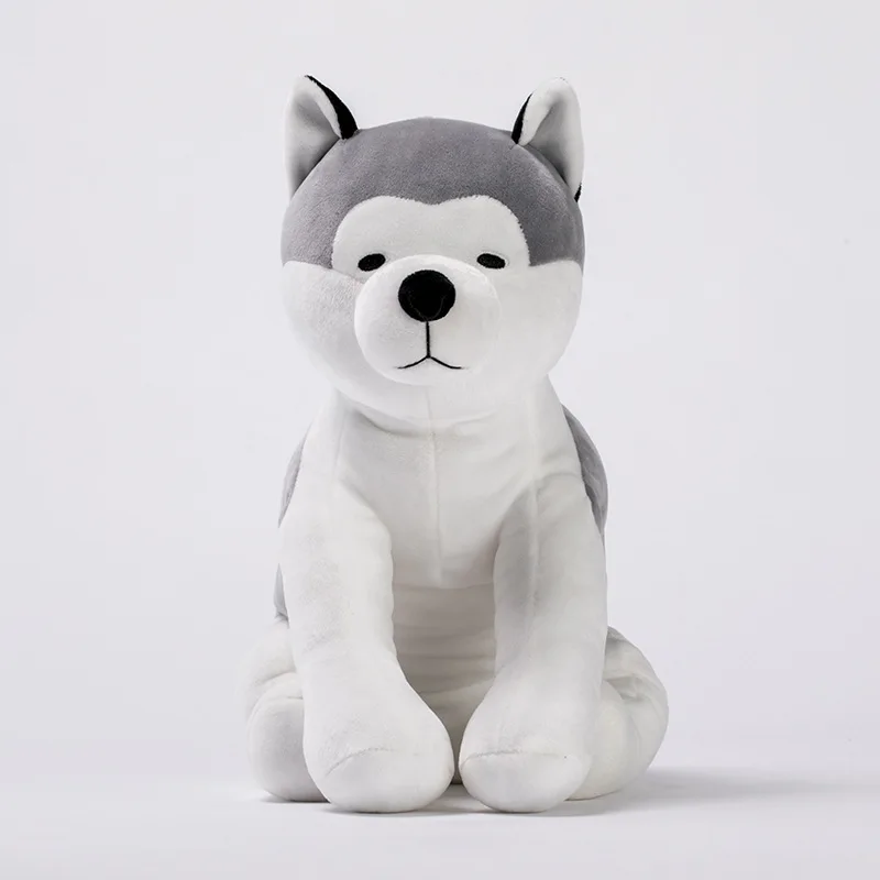Мягкая Плюшевая Кукла подушка 35 см Хаски собаки игрушки милые животные набивные
