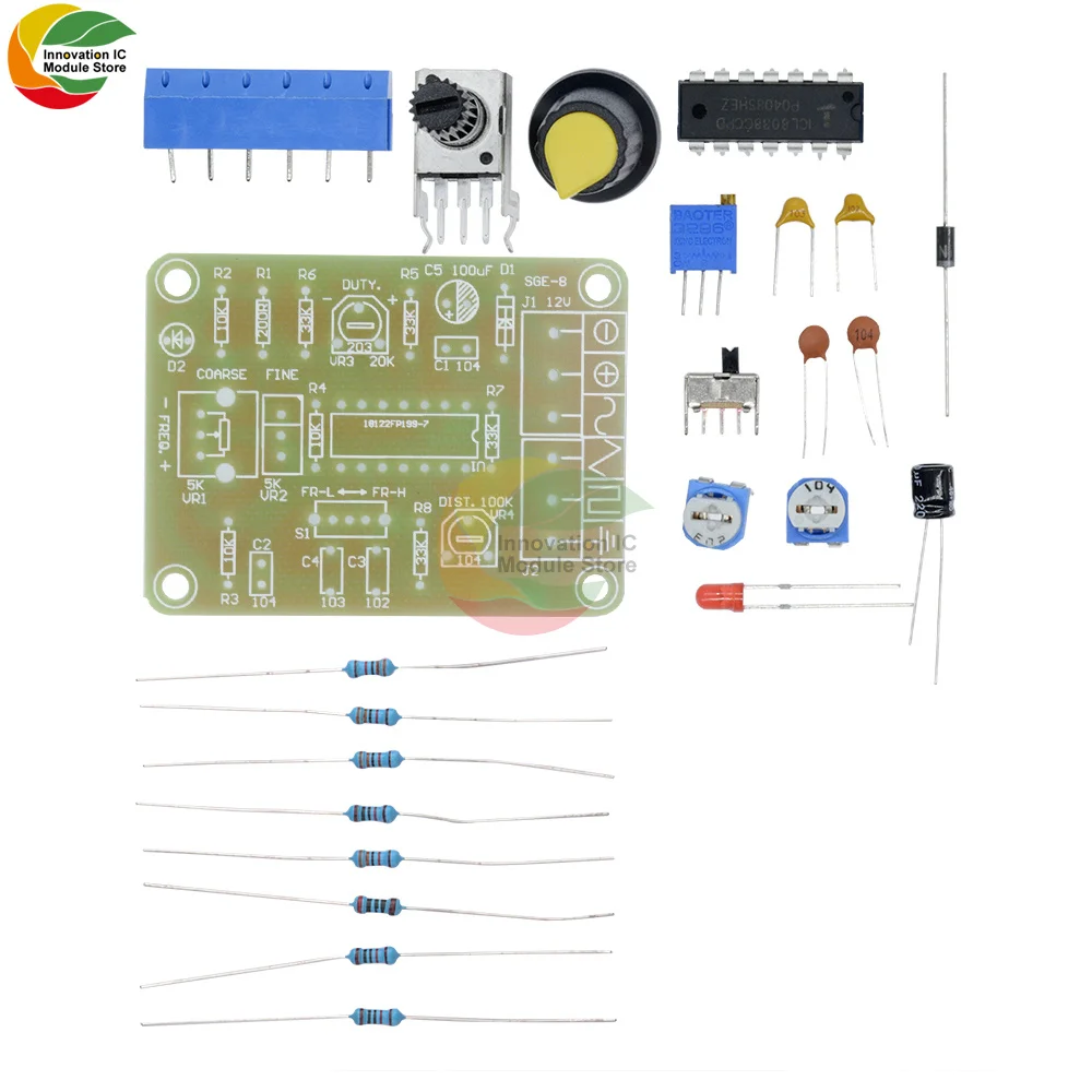 Стандартный модуль генератора сигналов ICL8038 с монолитной функцией набор сделай