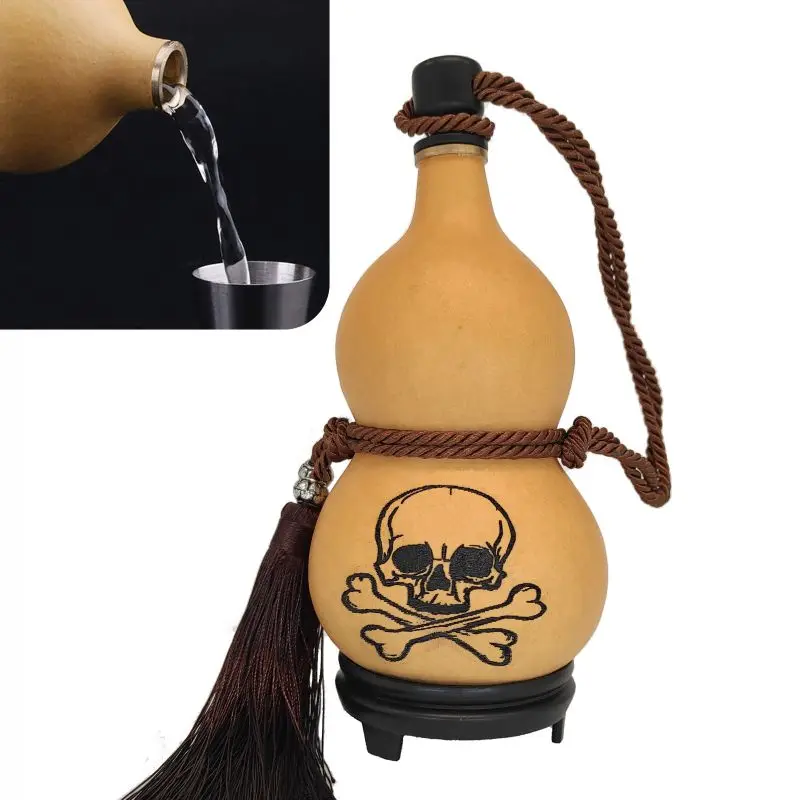 Натуральная сушеная тыква бутылка для воды домашний декор специальные