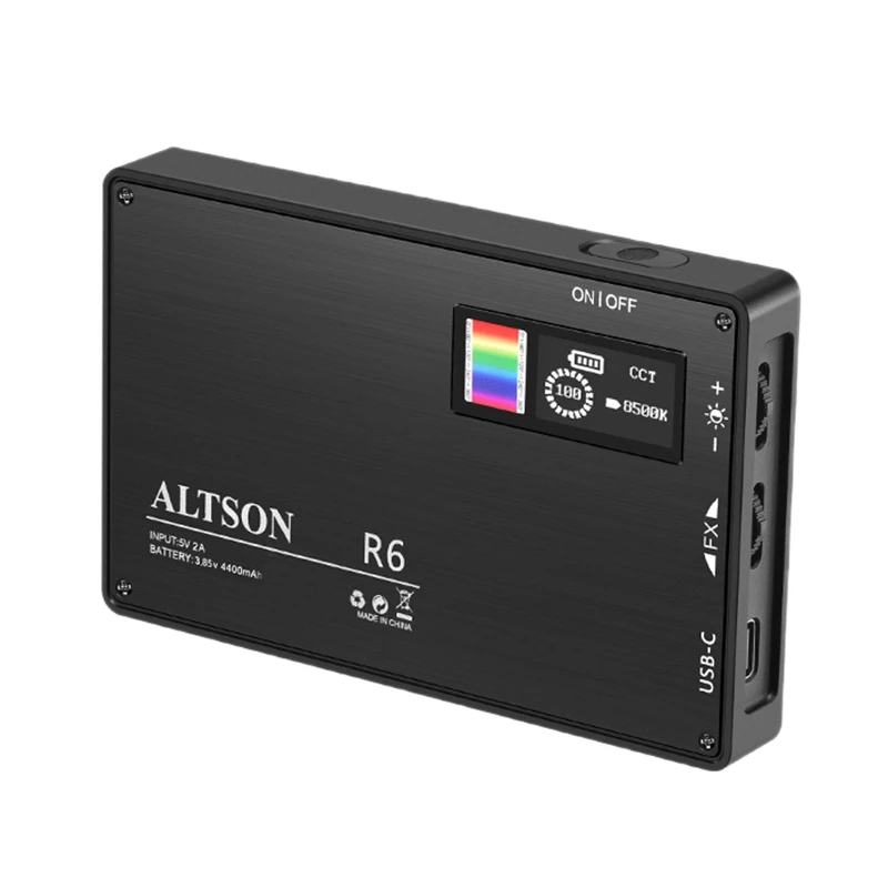 

R6 Fill Light LED Full Color RGB Photography Light Pocket Portable Handheld Multi-Function Live Broadcast