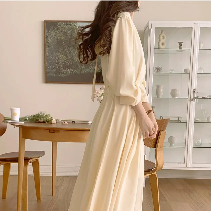 

2021 Plus Size Summer Shirt Dress Evening Female Vintage Dress Party Oversize Long Sleeve Beach Women Dresses Robe Vestido Prom