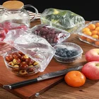 Одноразовая пищевая крышка, эластичная пластиковая пленка для хранения фруктов, мисок, чашек, колпачков, кухонный мешок для сохранения свежести