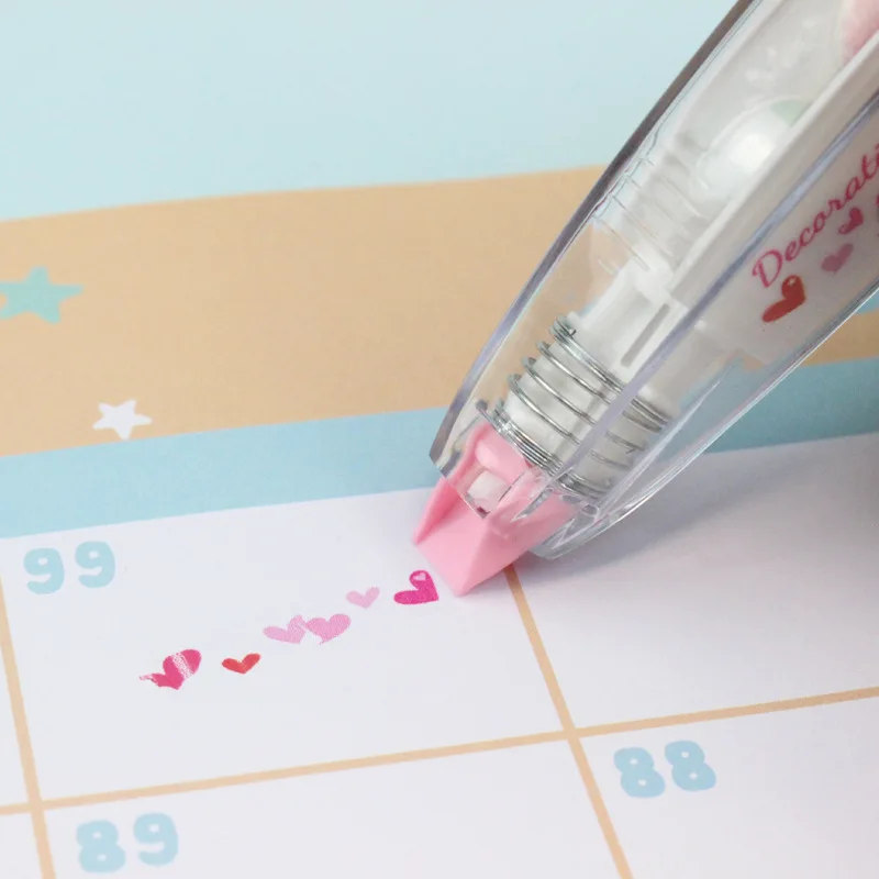 Декоративная Корректирующая лента Kawaii с животными кот пресс сделай сам дневник в