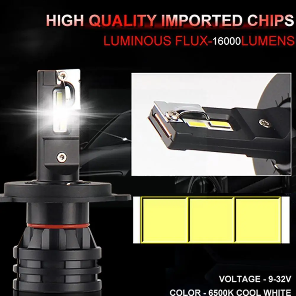 

Car led headlight HB3 HB4 9005 9006 12V LED car headlight bulb Y0H2