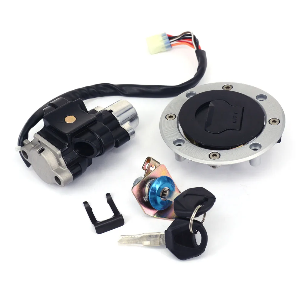 Замок зажигания для мотоцикла переключатель ключа топливных крышек SUZUKI GSXR600 GSXT750