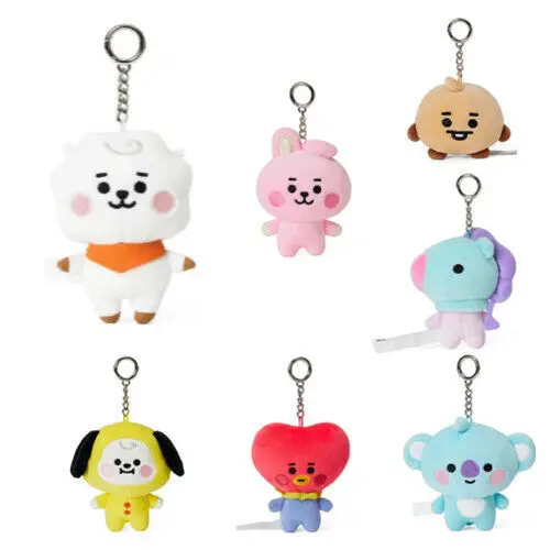 Новинка плюшевый брелок PlushToys Kawaii KPOP Star Group для ключей подвеска на рюкзак сумка