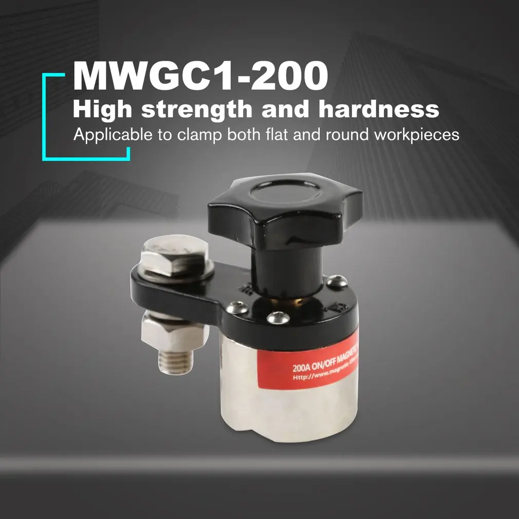 ВКЛ/ВЫКЛ Магнитный сварочный Заземляющий зажим редкоземельный переключаемый