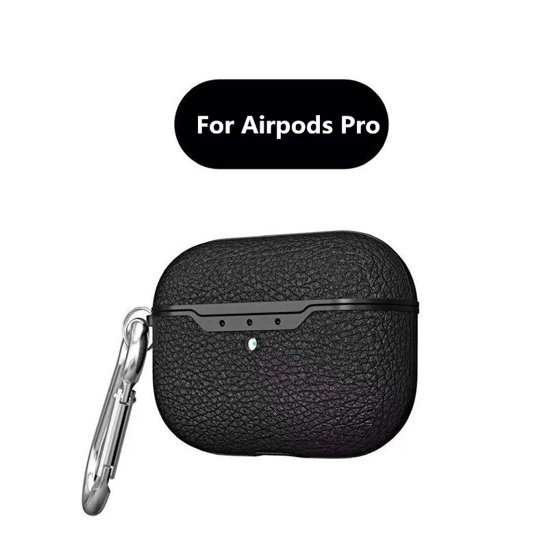 Чехол для Airpods Pro наушников Funda 3 2019 Беспроводная текстурированная Противоударная