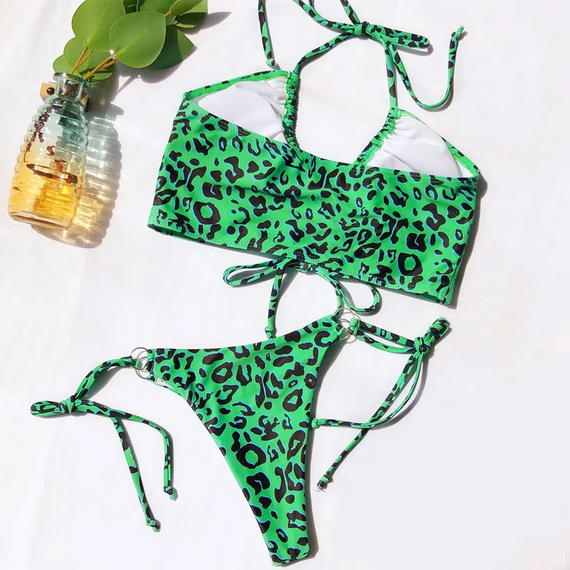 

New Swimwear Women Swimsuit Sexy Bikini Push Up Bikini Set Bathing Suit Women Print Beach Wear Bandage Summer Bather