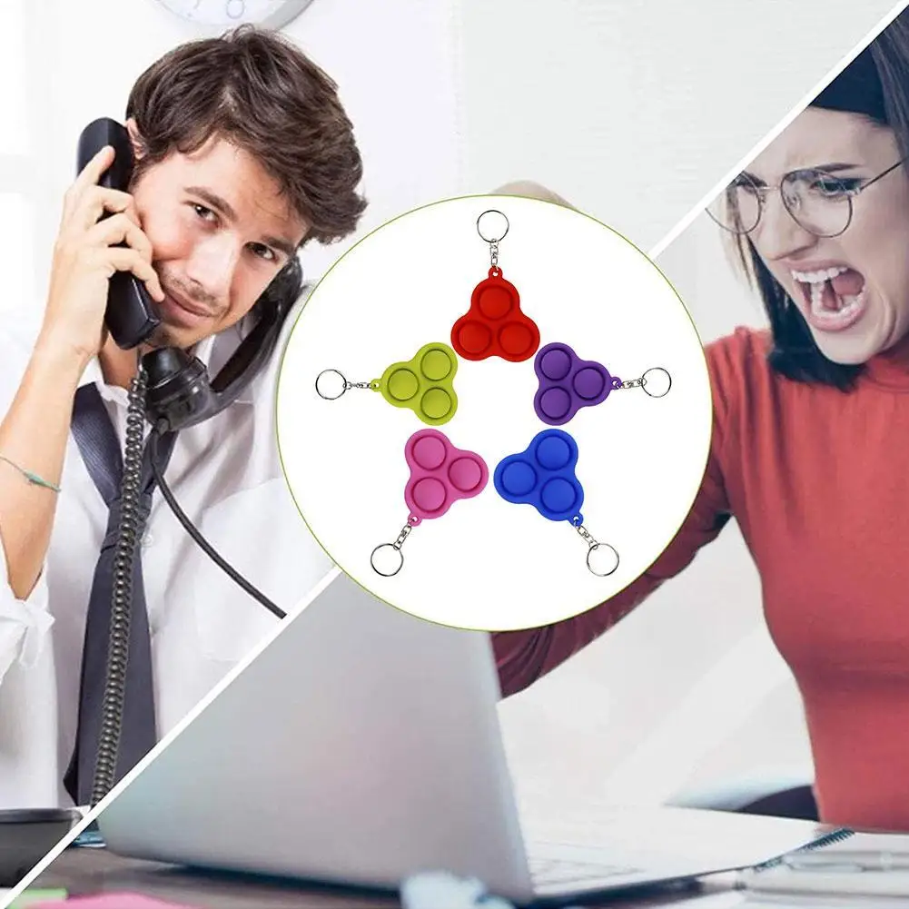 

Kawaii Montessori Simple Dimple Toys Anti Stress ToyStress Relief Sensory Kid Autism R8U5