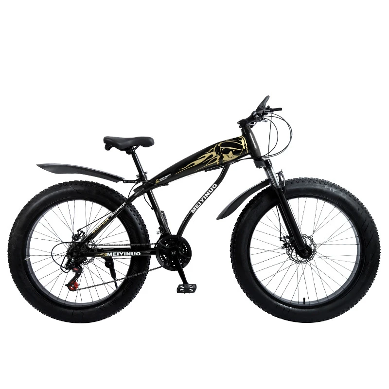 

MEIYINUO MONKEY-26 26 Inch Wheel Adult Mountain Bike 27 Speed Road Bicycle Beach Snowmobile MTB Double Disc Brake Cycling