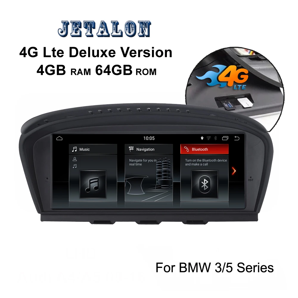 Android 9 0 для BMW 3 серии 5 E60 E90 2 Din автомобильное Стерео Радио Мультимедийный Плеер