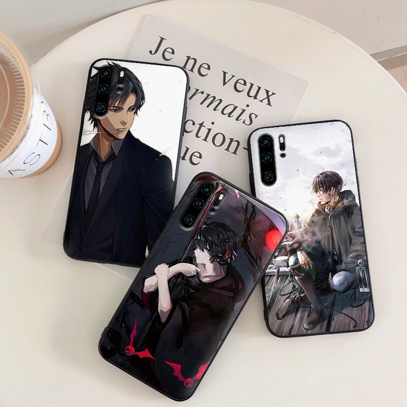Для мальчиков с рисунками аниме Чехлы для мобильных телефонов huawei P10 P20 2019 M10 M20 M30 S6