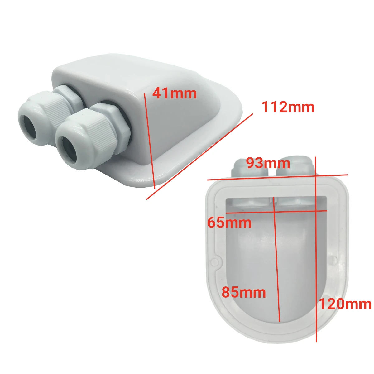 Топ Панели солнечные держатель кабеля распределительная коробка крыши провод