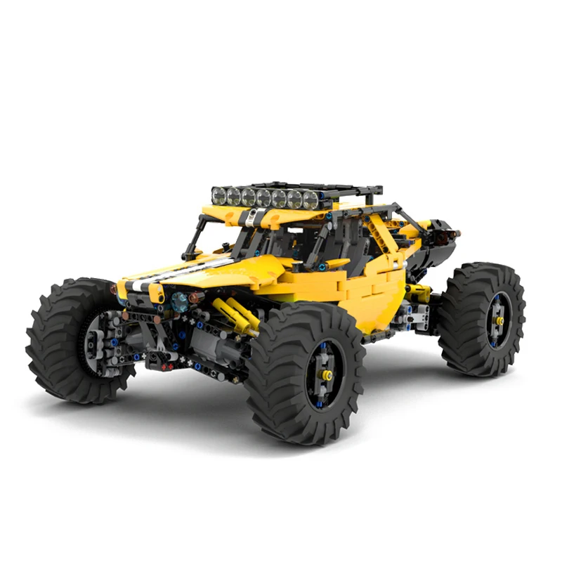 

Детский конструктор «сделай сам», багги на радиоуправлении, полноприводный, MOC-19517