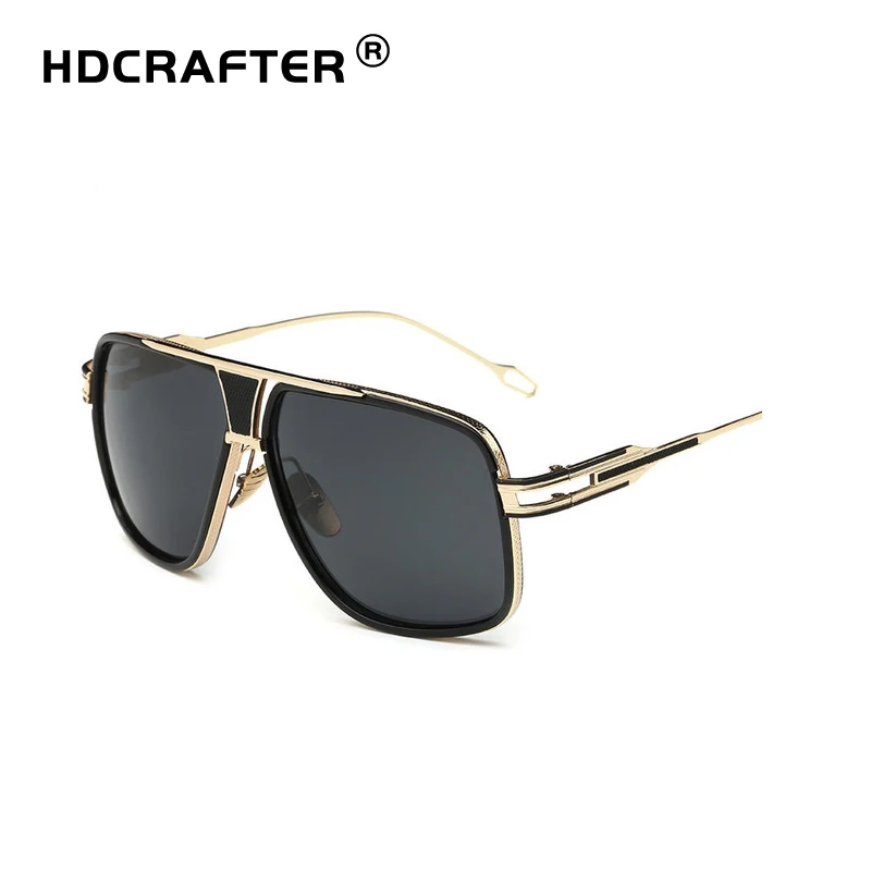 HDCRAFTER солнцезащитные очки Для мужчин Брендовая Дизайнерская обувь солнцезащитные очки для вождения, мужские гроссмейстер солнцезащитные очки с квадратными линзами с UV400