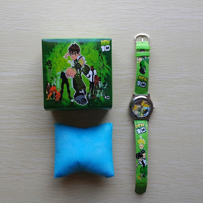 Часы наручные Ben 10 Мужские кварцевые Мультяшные аниме-фигурки в случайной