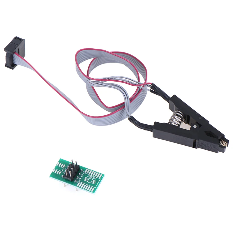 Soic8 Sop8 флэш-чип зажим для проверки ИС плата Adpter bios/24/25/93 программатор Socket Programer