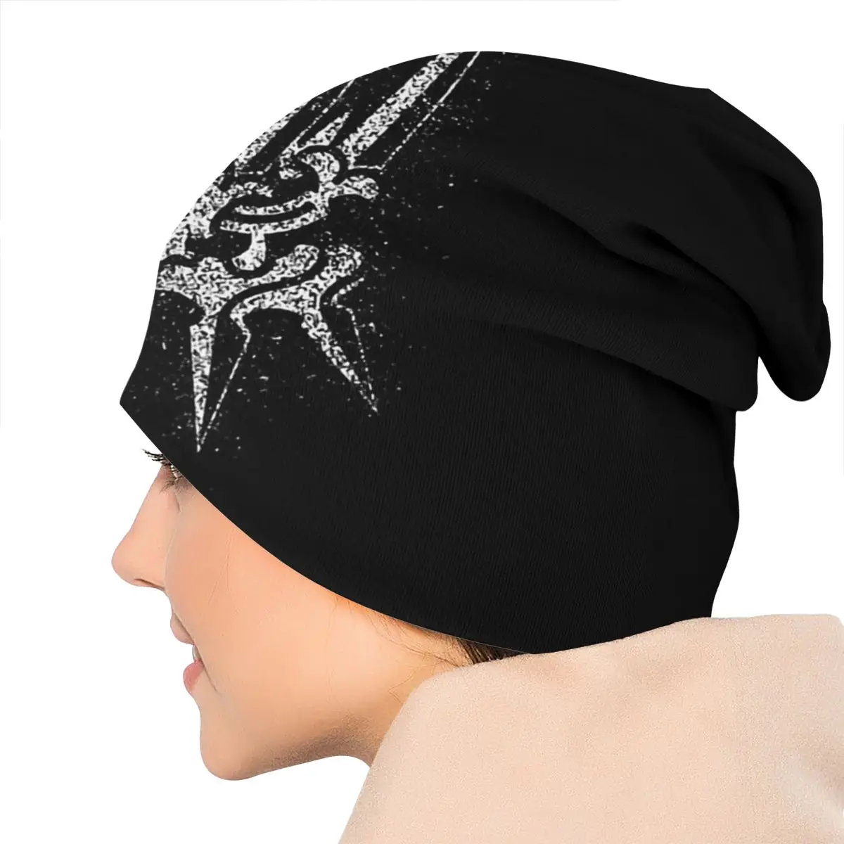 

Nier YoRHa Splatter NieR Automata Game Unisex Bonnet Winter Warm Running Hats Double Layer Thin Hat Breathable Caps
