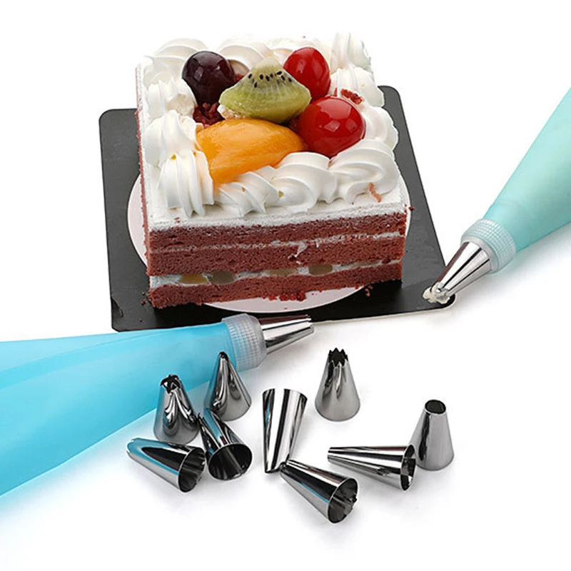 

50pcs 48 Butter Mouth Set Decorating Mouth Set Cookie Flower Mouth Cake Decorating Set Baking Tools