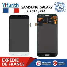 AMOLED Digitizer LCD Display For Samsung Galaxy J3(2016) J320F J320A J320M Mobile Phone Parts LCD Screens Accessories