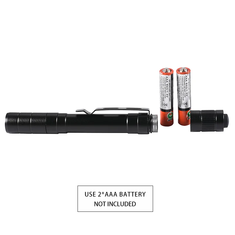 Светодиодный мини фонарик GIJOE УФ лампа практичный ручной из нержавеющей стали с