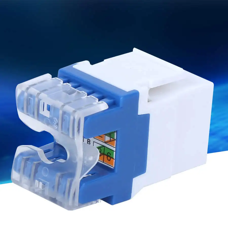 3 шт. RJ45 Модуль для Keystone Jack CAT5E UTP сетевой информационный разъем