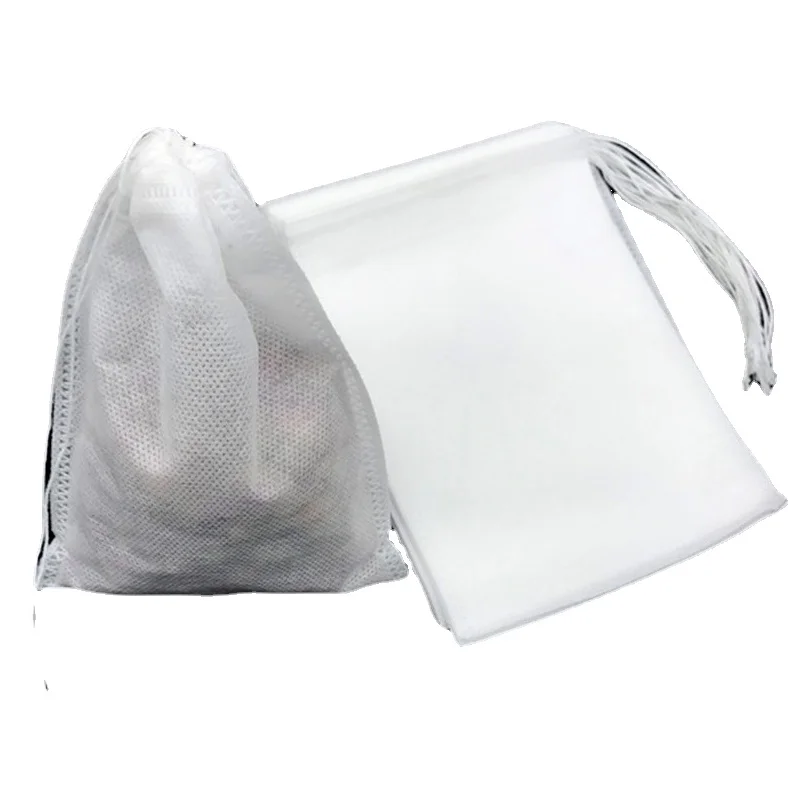 

500 шт. Экологичные пустые одноразовые чайные пакетики, чайные пакетики из фильтровальной бумаги, чайные пакетики, Запаянные, заварные пакет...