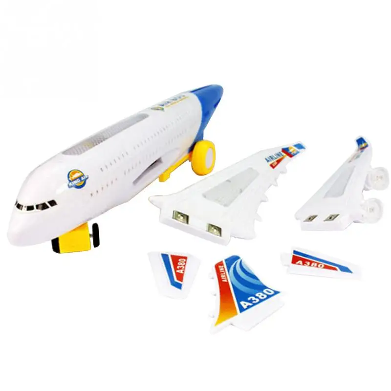Toy Electric Airplane Child Toy Musical Toys Moving Flashing Lights Sounds Toy for Children Christmas Gifts enlarge