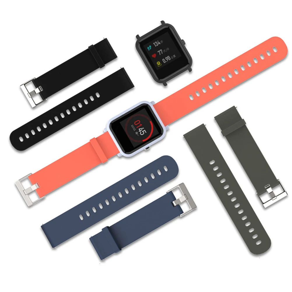 20 мм сменный силиконовый ремешок для часов Ремешок Для samsung Garmin gear S2 Смарт часы