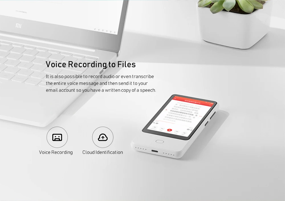 

Xiaomi Mijia Translator Smart 18 Language AI Automatic Interpreter With Camera Photo Translation 4.1 Inch Touch Screen