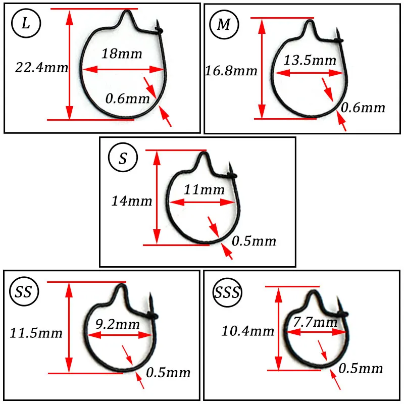 20 шт. Аксессуары для рыбалки на карпа зажимы личинки кормления булавка Спайк