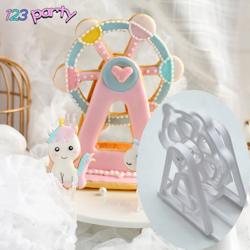 Колесо обозрения автомобильная форма для торта из силикагеля товары дня