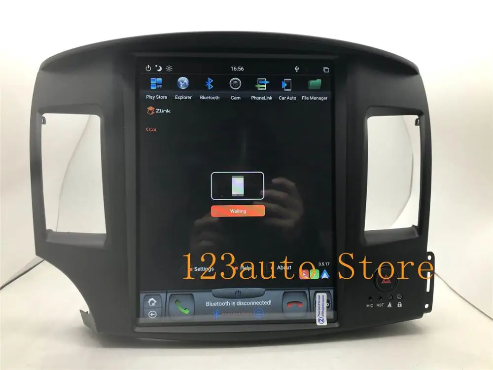 12 1 ''вертикальный экран Tesla стиль Android 9 0 автомобильный DVD GPS плеер навигация