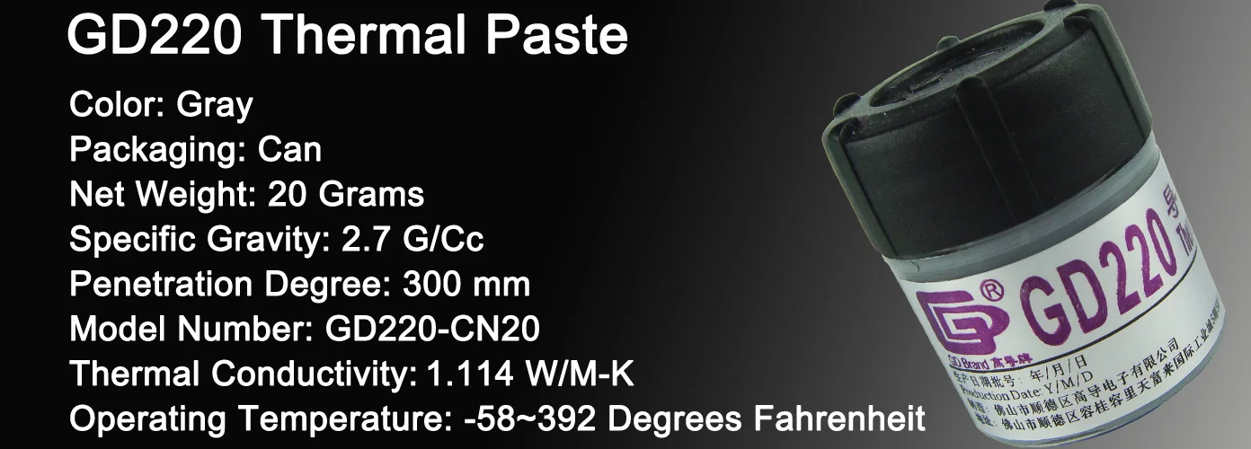 GD460 GD450 GD100 GD220 GD33 GD66 GD280 GD380 Термальность проводящая силиконовая смазка паста силиконовый пластырь компаунд CN202530