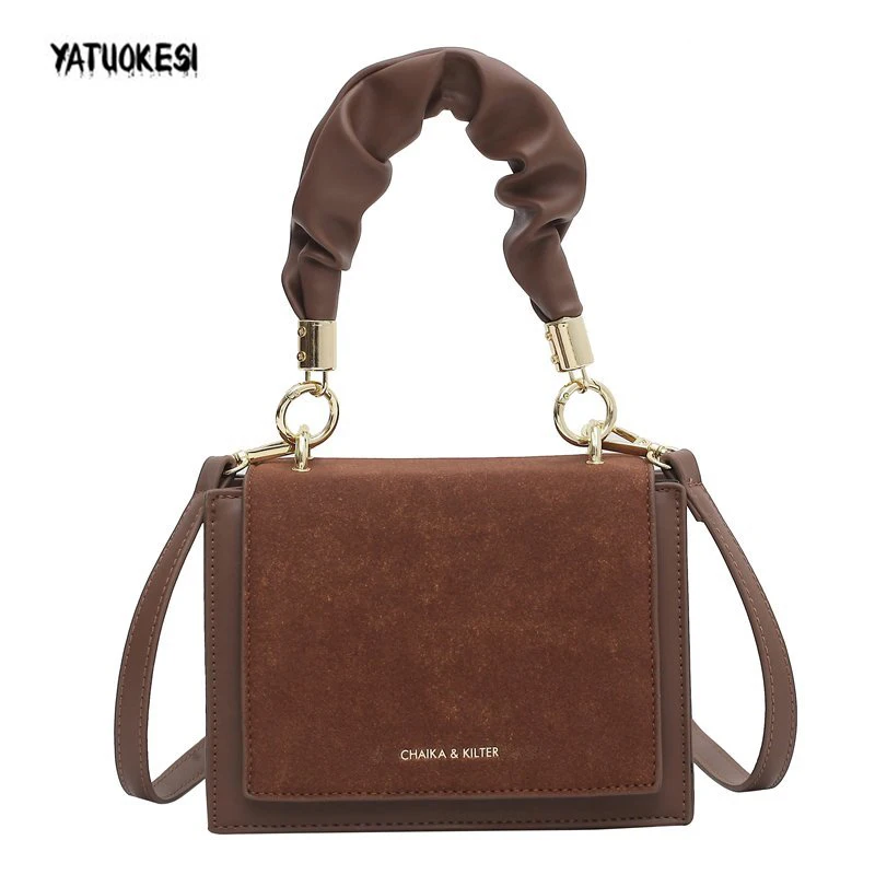 Роскошные миниатюрные женские сумочки из искусственной кожи однотонные