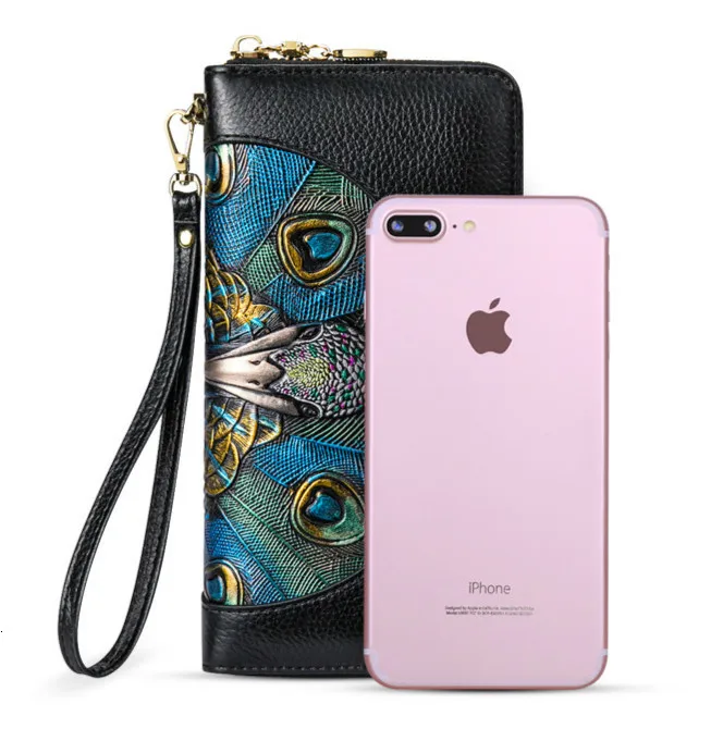 Женский кошелек из натуральной кожи 2019 роскошный бренд женские кошельки и