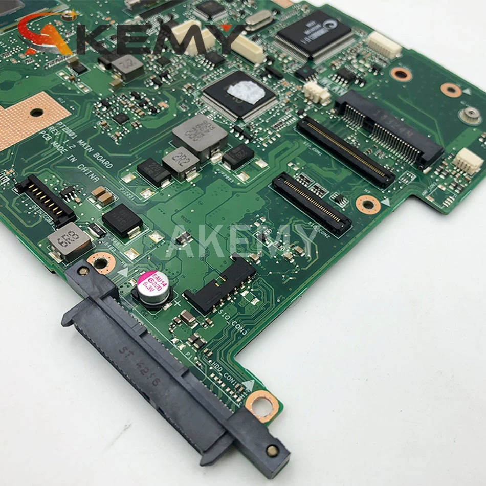 

Akemy PT2001 Laptop Motherboard For Asus PT2001 3556U CPU original Mainboard 100% test ok