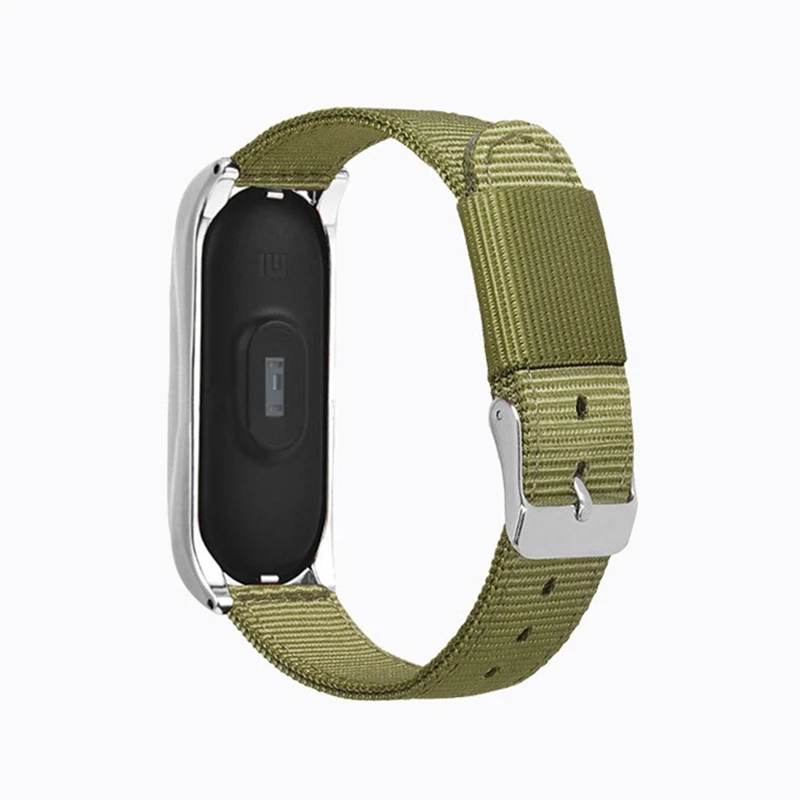 Браслет mi Band 4 с нейлоновой петлей сменный для Xiaomi band 3 спортивный браслет