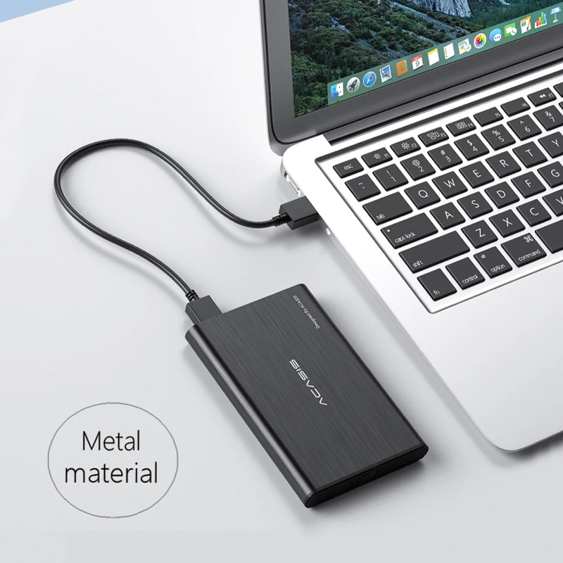 Внешний жесткий диск ACASIS 2 5 дюйма USB 3 0 цветной металлический портативный 80 1 ТБ