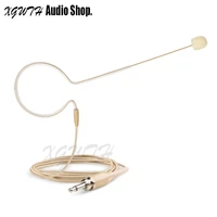 3 5mm screw single ear hook for wireless headset microphone system skin color wired audio condenser earhook mic professional