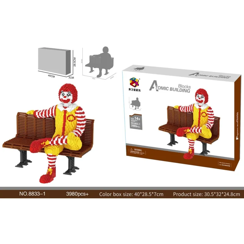 

3980PCS + Diamond Puzzle Building Blocks Kids Educational Toys Baby Children DIY Cartoon Game Adult Mini Blocks Model Gift