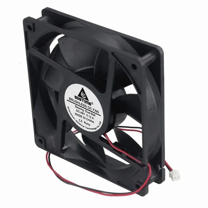 5 шт. Gdstime 12 см 120 мм x 25 12025 0.1A 48 В DC вентилятор охлаждения|120mm cooling fan|cooling fancooling fan 120mm |