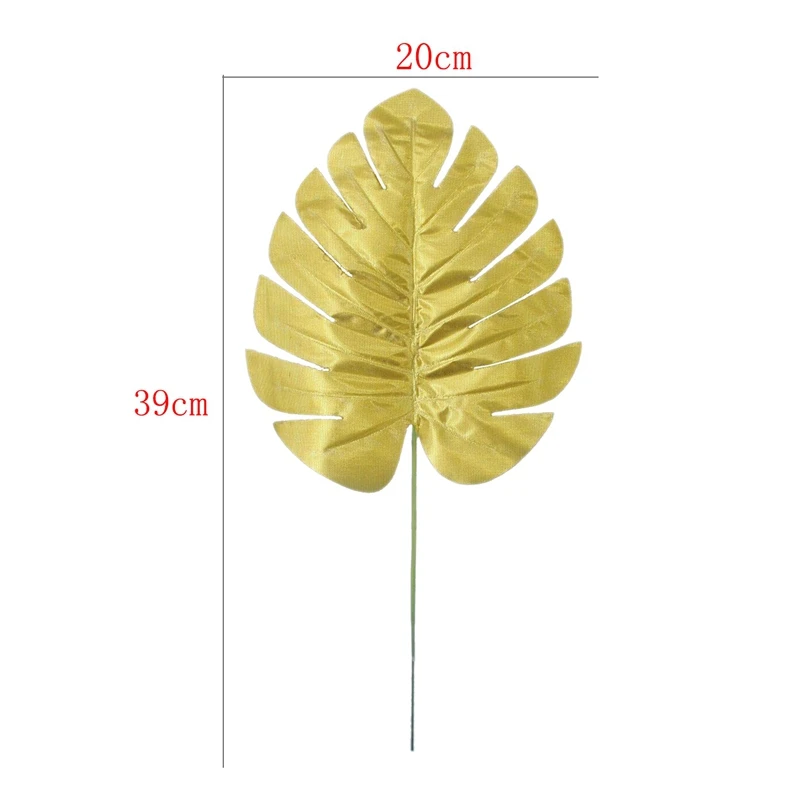 20 шт искусственные пальмы растения тропические листья эвкалипта ветви для дома
