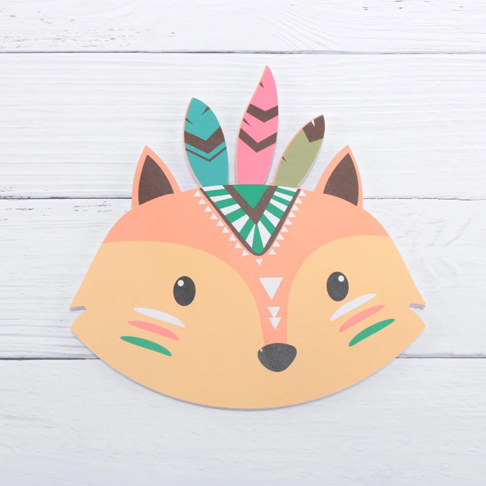 Милые настенные наклейки плакаты деревянные INS Декор плащи краска для детской