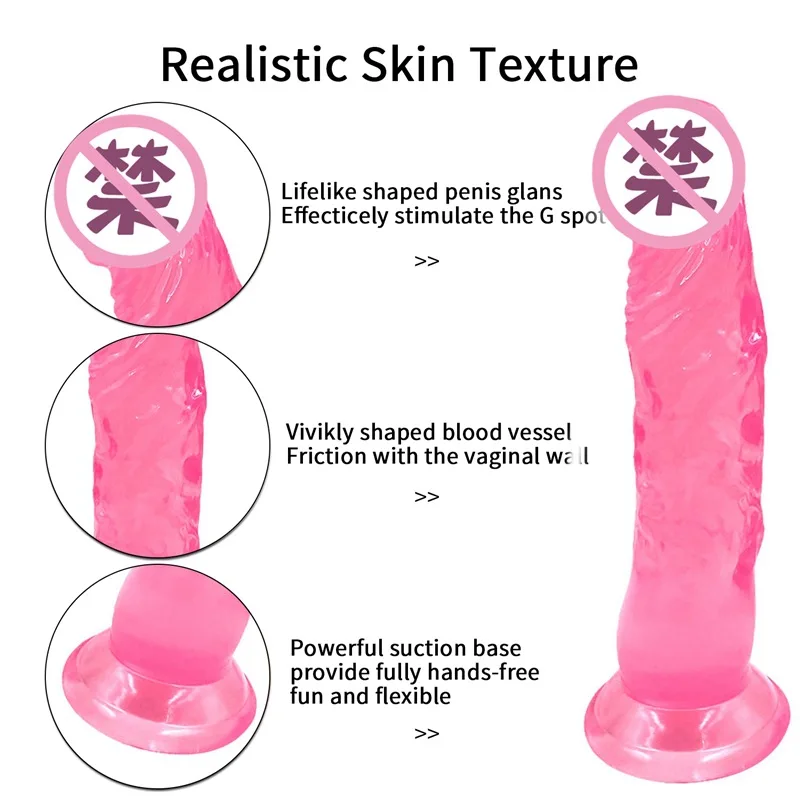 Имитация красочного искусственного пениса ручной мужской и женский с