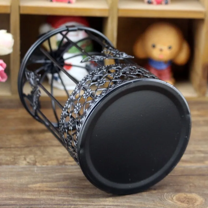 Подсвечник в виде птичьей клетки креативный металлический подсвечник железный