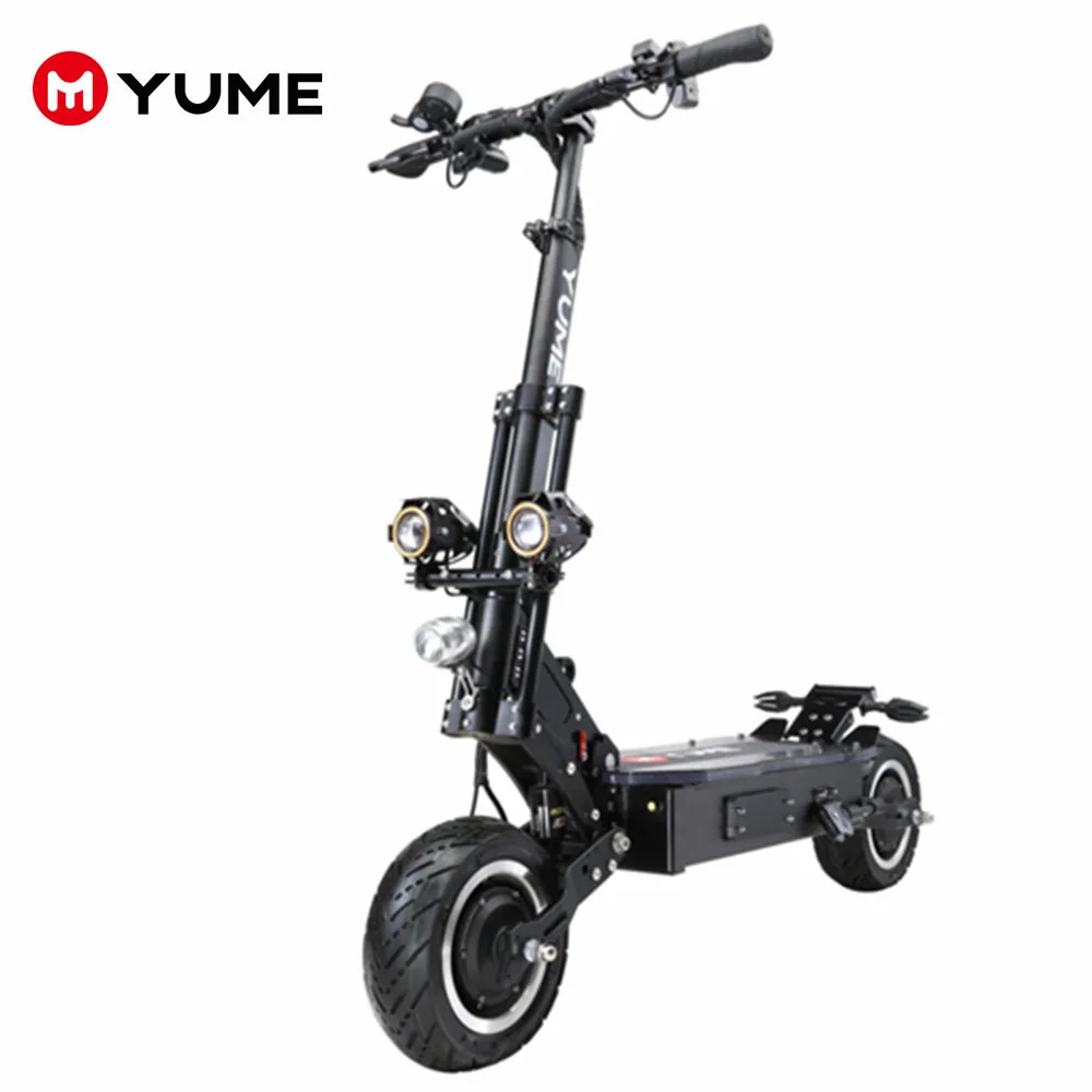 Мощный 11 дюймовый мотоцикл YUME X11 5000 Вт шины для внедорожников до 55 миль и 60 миль/ч
