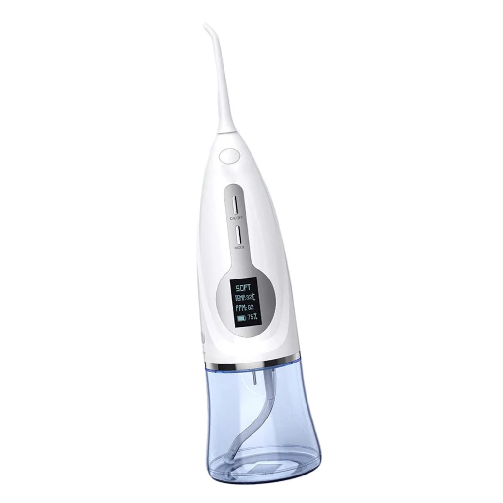 

3-Mode Water Flosser 300ML Water Tank Teeth Cleaner Portable Oral Irrigator